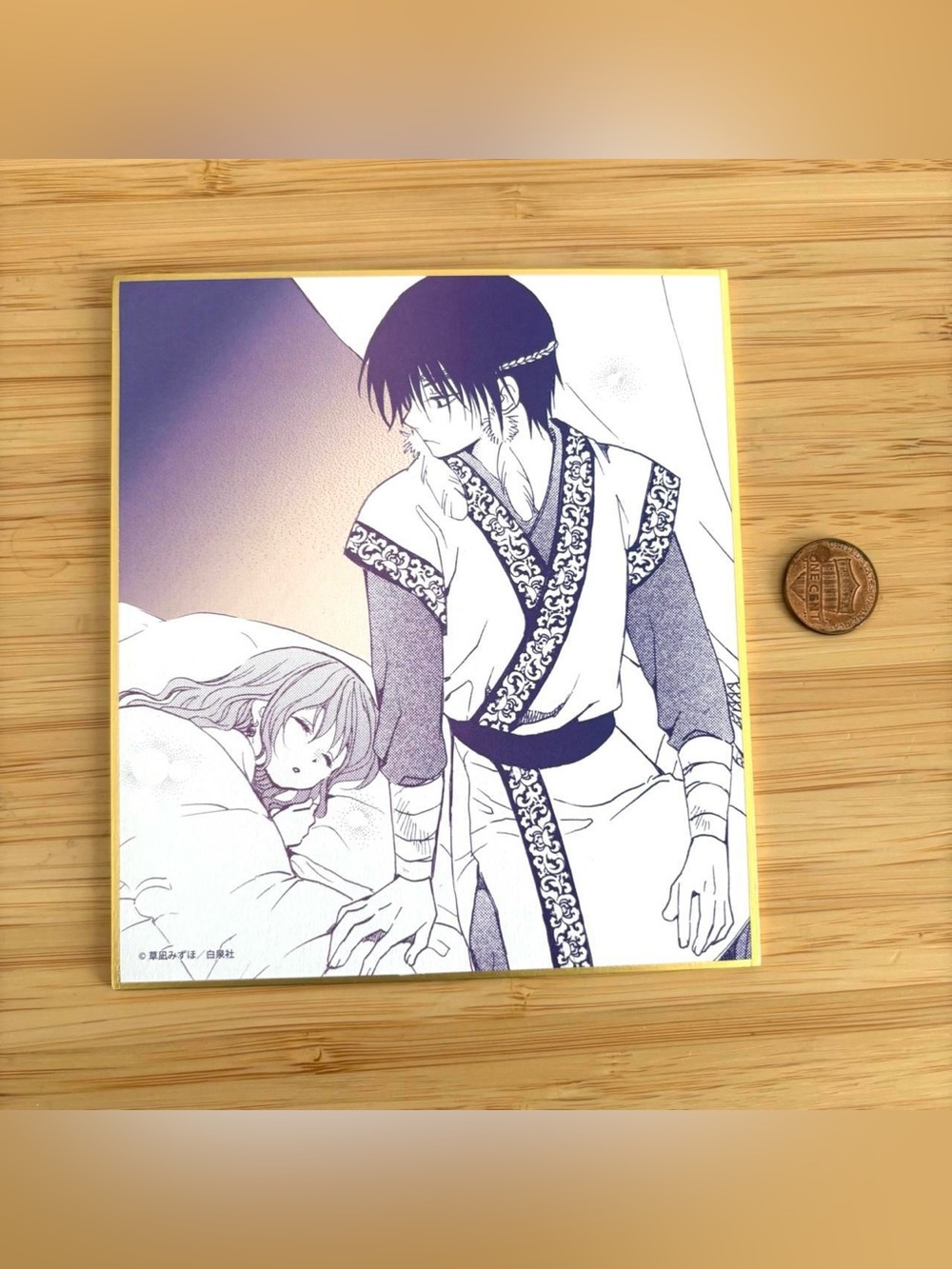 Rare Yona of the dawn shikishi art board